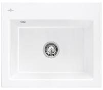 Villeroy & Boch Subway 60 S Flat k�kkenvask i porcel�n t/planlimning
