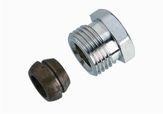Danfoss klemfitting st�l og kobberr�r - � �15 mm