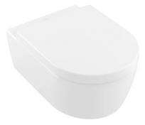 Villeroy & Boch Avento Rimless v�gh�ngt toilet inkl. s�de - Hvid