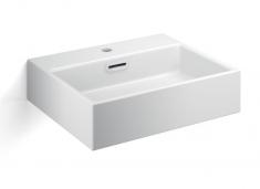 Lineabeta Quarelo 33 h�ndvask t/v�g eller m�bel - Uden overl�b - 1 hanehul