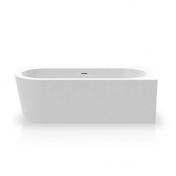 Str�mberg Lago fritst�ende badekar t/hj�rne - 180 x 80 - H�jre