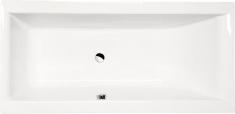 Royal Cleo badekar t/indbygning - 160 x 75 - 1 rygl�n