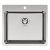 Lavabo LA 550 Soft k�kkenvask - Rustfrit st�l