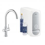 Grohe Blue Home k�kkenbatteri m/C-tud - Krom