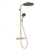 hansgrohe Raindance Alive S Puro Showerpipe 300 1jet m/EcoSmart - B�rstet bronze