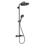 hansgrohe Croma Select S 280 komplet brusesystem Eco - Mat sort