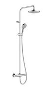 hansgrohe Vernis Blend EcoSmart showerpipe �200 - Krom