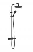 hansgrohe Vernis Blend Showerpipe 240 brusesystem - Mat sort