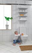 Van Der P Hyldesystem med 4 hylder H�jde 250cm, Hvid