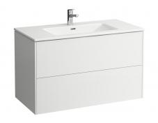 Laufen Base m�belpakke m/slim h�ndvask - 100 cm - Mat hvid