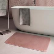 Hefe Fuzzy skridsikker badem&aring;tte 50 x 80 - Rosa