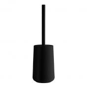 Beslagsboden Soft toiletb�rste t/gulv - Mat sort