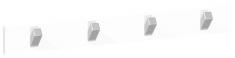 Dansani knager�kke - 4 knager - Hvid mat