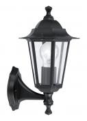 Eglo Laterna 4 udend�rs v�glampe - Sort