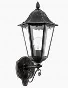 Eglo Navedo udend�rs v�glampe - Sort/silverpatina