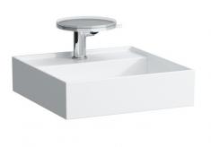 Laufen Kartell 46 h�ndvask t/v�g eller m�bel - Uden hanehul - Uden overl�b