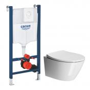 GSI Modo 52 kompakt toiletpakke inkl. s�de, cisterne og hvid betjening
