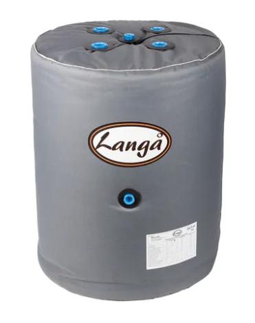 Lang&aring; isoleret akkumuleringstank - 60 liter - V&aelig;gh&aelig;ngt