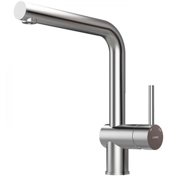 Lavabo Kubus 185 RS k&oslash;kkenarmatur - Rustfrit st&aring;l