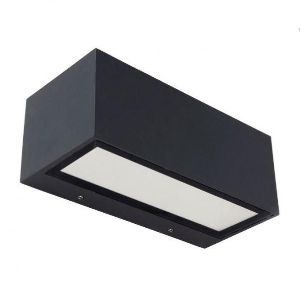 Lutec Architectural Gemini aflang udend&oslash;rslampe til v&aelig;g 4000K