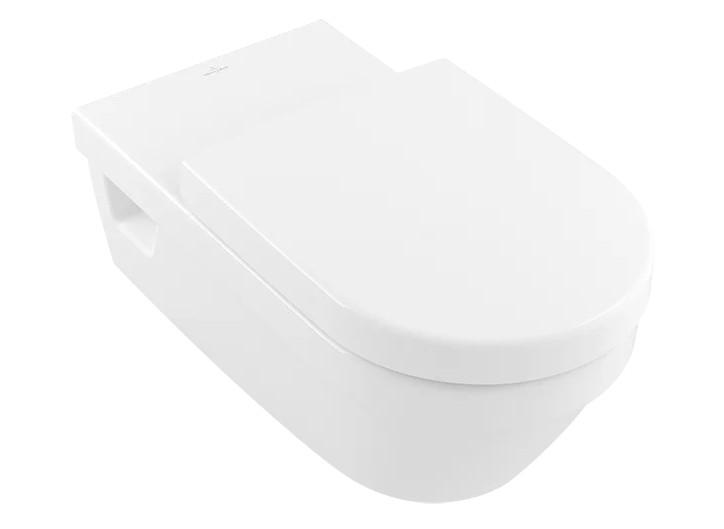 Villeroy & Boch ViCare Rimless v&aelig;gh&aelig;ngt toilet - Hvid
