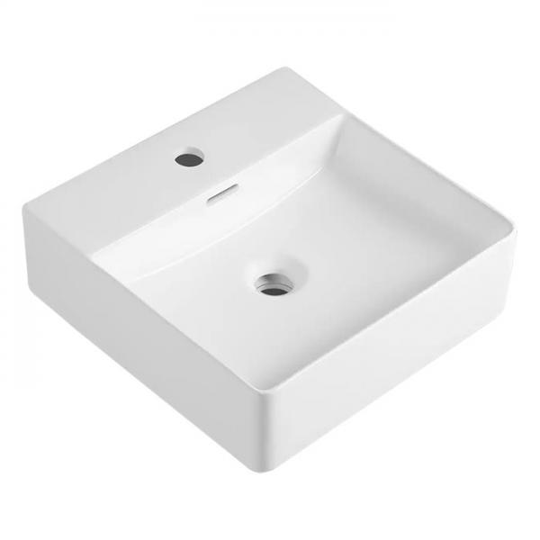 Lavabo Boxo 42 h&aring;ndvask t/v&aelig;g eller bord - 1 hanehul