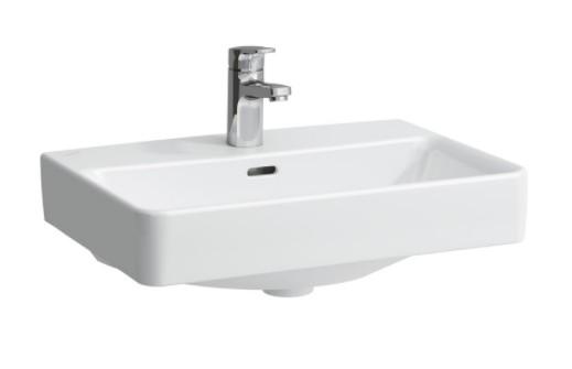 Laufen Pro S Compact 55 h&aring;ndvask t/v&aelig;g eller m&oslash;bel - 1 hanehul