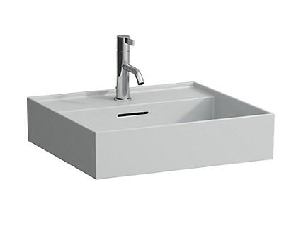 Kartell by Laufen 60 h&aring;ndvask t/v&aelig;g eller m&oslash;bel - 1 hanehul