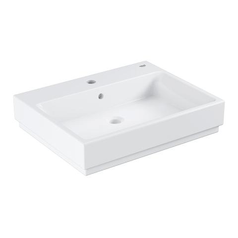 Grohe Cube 50 fritst&aring;ende bowlevask - 1/3 hanehuller - Med overl&oslash;b - PureGuard