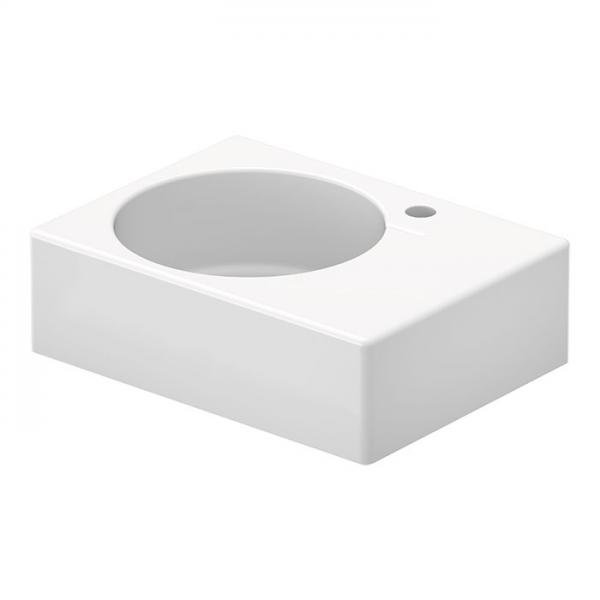 Duravit Scola 60 h&aring;ndvask t/v&aelig;g eller m&oslash;bel - Vask i venstre side