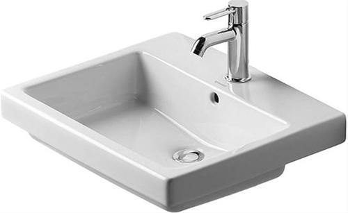 Duravit Vero 55 h&aring;ndvask t/nedf&aelig;ldning