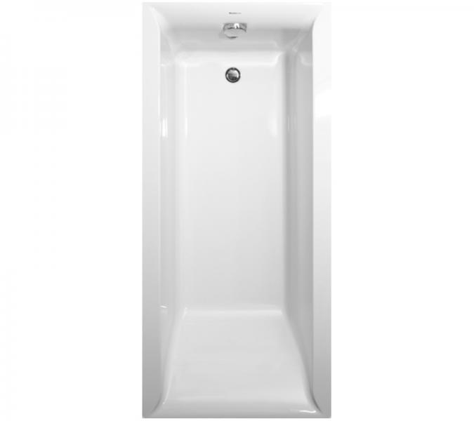 Royal Vigga badekar t/indbygning - 170 x 75 - 1 rygl&aelig;n