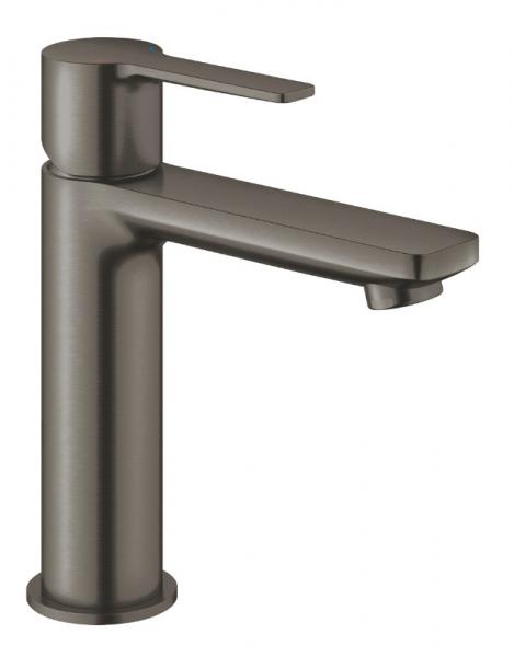 Grohe Lineare New h&aring;ndvaskarmatur m/pop-up bundventil - B&oslash;rstet hard graphite