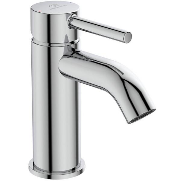 Ideal Standard Ceraline h&aring;ndvaskarmatur u/bundventil - Krom