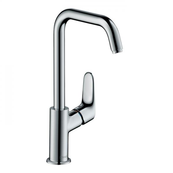 hansgrohe Focus h&aring;ndvaskarmatur 240 m/svingtud u/bundventil - Krom