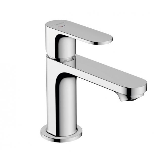Hansgrohe Rebris S 80 h&aring;ndvaskarmatur m/Coolstart u/bundventil - Krom