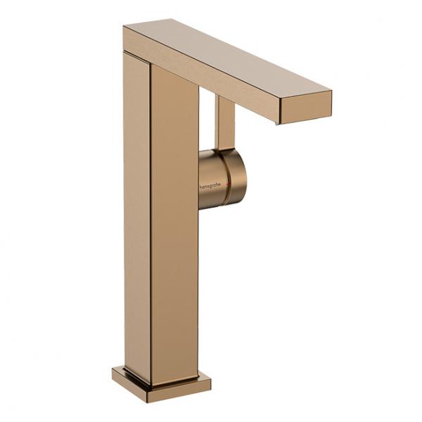 hansgrohe Tecturis E 210 Fine vandhane m/Coolstart, svingtud og push-open bundventil - B&oslash;rstet bronze