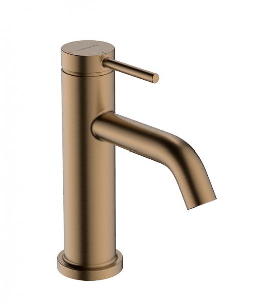 hansgrohe Tecturis S 80 h&aring;ndvaskarmatur m/CoolStart og l&oslash;ft-op bundventil - B&oslash;rstet bronze