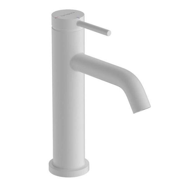 hansgrohe Tecturis S h&aring;ndvaskarmatur 110 m/CoolStart, EcoSmart+ og l&oslash;ft-op bundventil - Mat hvid