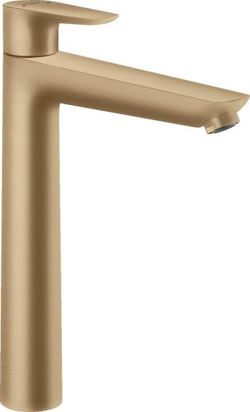 hansgrohe Talis E 240 h&aring;ndvaskarmatur m/l&oslash;ft-op bundventil - B&oslash;rstet bronze