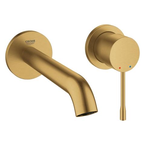 Grohe Essence New armatur til indbygning i v&aelig;g - B&oslash;rstet cool sunrise