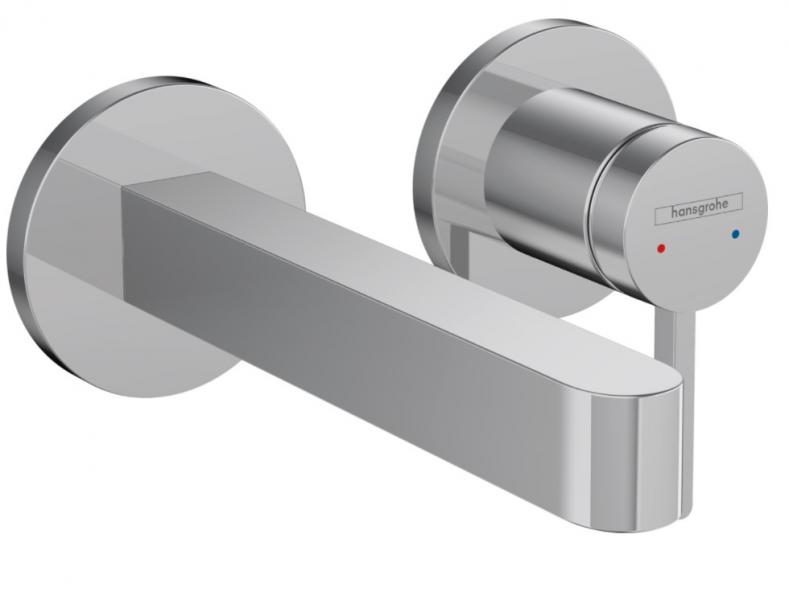 Hansgrohe Finoris h&aring;ndvaskarmatur t/indbygning i v&aelig;g - 16,8 cm - Krom