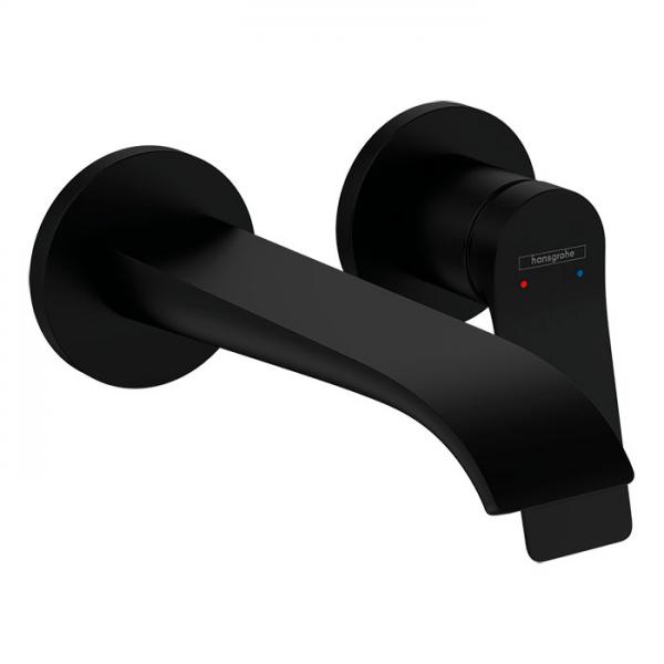 Hansgrohe Vivenis h&aring;ndvaskarmatur t/indbygning - 19,2 cm - Mat sort