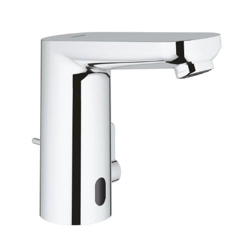 Grohe Eurosmart Cosmopolitan E ber&oslash;ringsfrit h&aring;ndvaskarmatur m/batteri