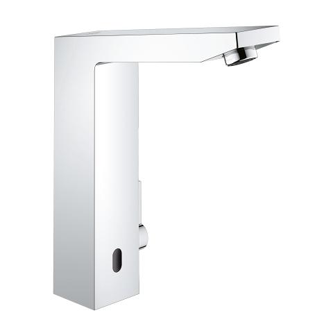 Grohe Eurocube E ber&oslash;ringsfrit h&aring;ndvaskarmatur til batteri