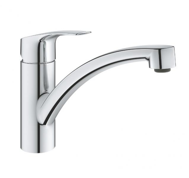 Grohe Eurosmart k&oslash;kkenarmatur m/lav svingtud - Krom