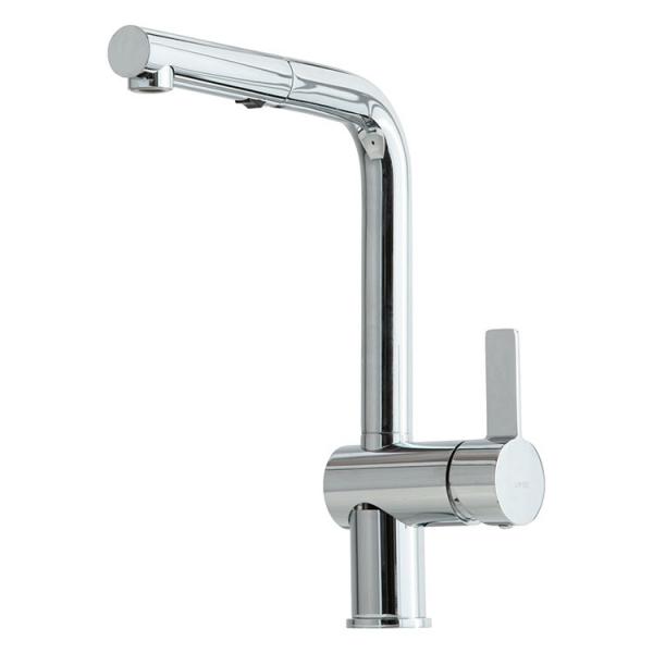 Lavabo Kubus 285 k&oslash;kkenarmatur m/udtr&aelig;k - Krom