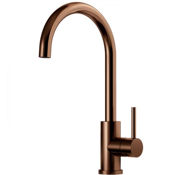 Lavabo Kubus 140 RS Round k&oslash;kkenarmatur - Kobber
