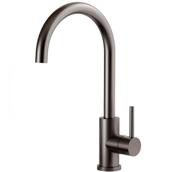 Lavabo Kubus 140 RS Round k&oslash;kkenarmatur - Gunmetal