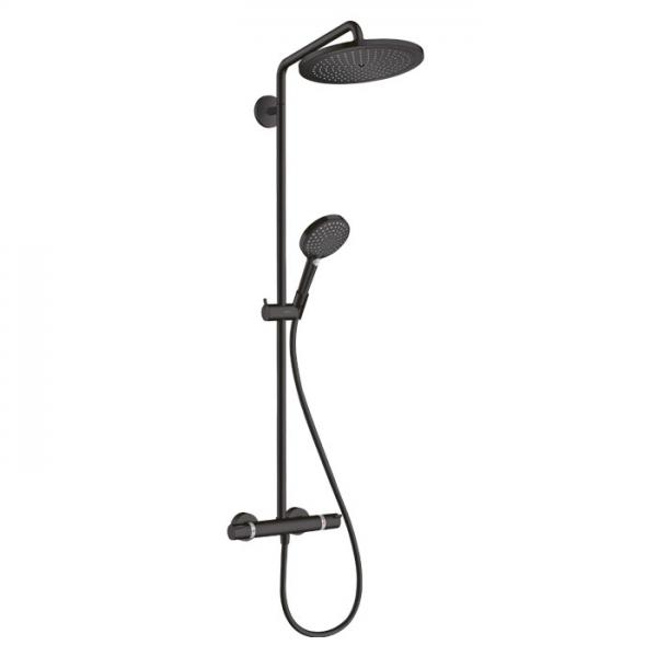 hansgrohe Croma Select S 280 komplet brusesystem Eco - Mat sort